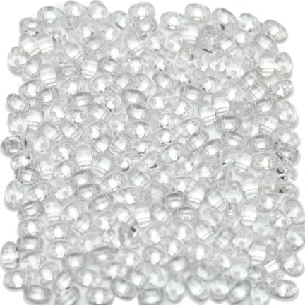 Crystal Czech 2-Hole Glass Beads