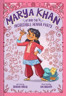 Book cover for Marya Khan and the Incredible Henna Party by Saadia Faruqi