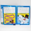 Kindergarten Write & Reuse opened to reveal inside pages and dry erase marker