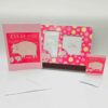 Three little pigs gift set with note cards, gift tags, and magnetic frames